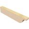 Ekena Millwork 2in. W x 4in. H x 20in. L Del Monte Woodgrain TimberThane Rafter Tail, Primed Tan RFTUR02X04X20DELRCPR - alternate 5